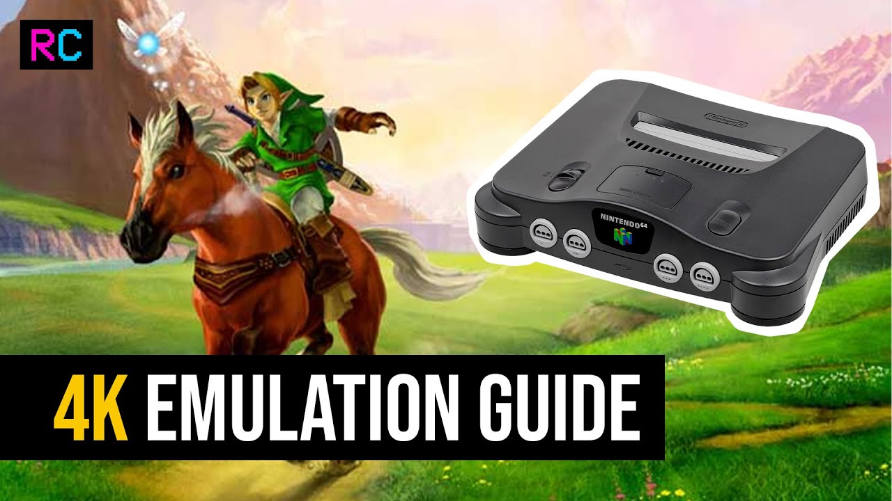 Nintendo 64 4K - RetroArch N64 Emulator - Beginners Guide