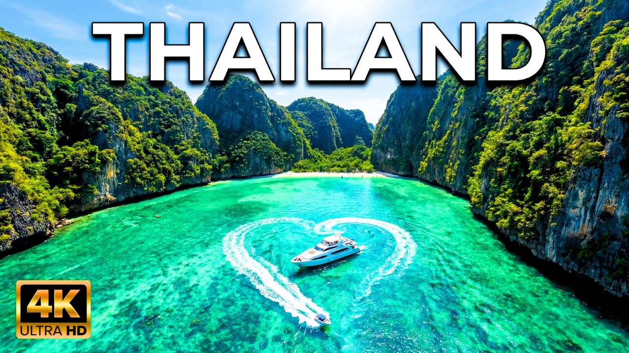 🇹🇭 IS THIS EARTH? | Thailand's Impossible Emerald Islands You Won't Believe Exist |4K Tropical Chill