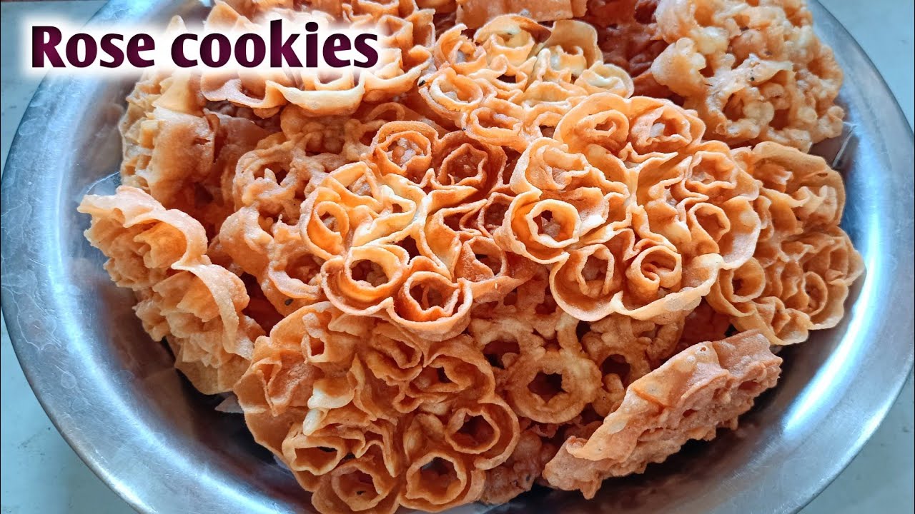 Rose cookies recipe | Christmas recipe|Christmas snacks|florency Dias recipe