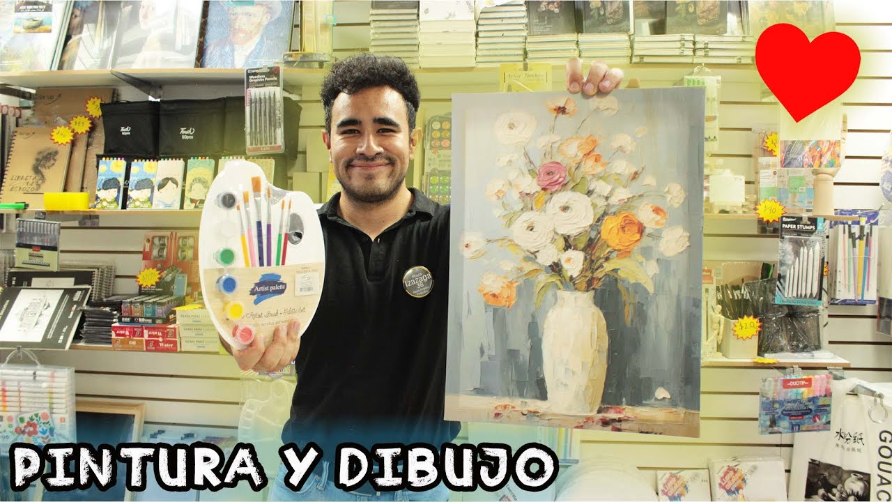 ARTÍCULOS DE PINTURA Y DIBUJO 🎨 en Plaza Izazaga 89 | Pinceles | Lienzos | Pinturas