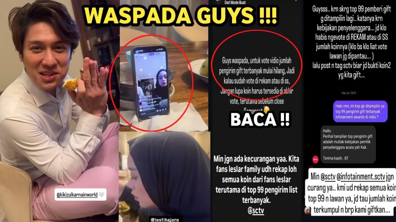 LIVE RIZKY BILLAR LESTI STELAH ACARA DA ! FANS KASIH TAU SOAL INI ?