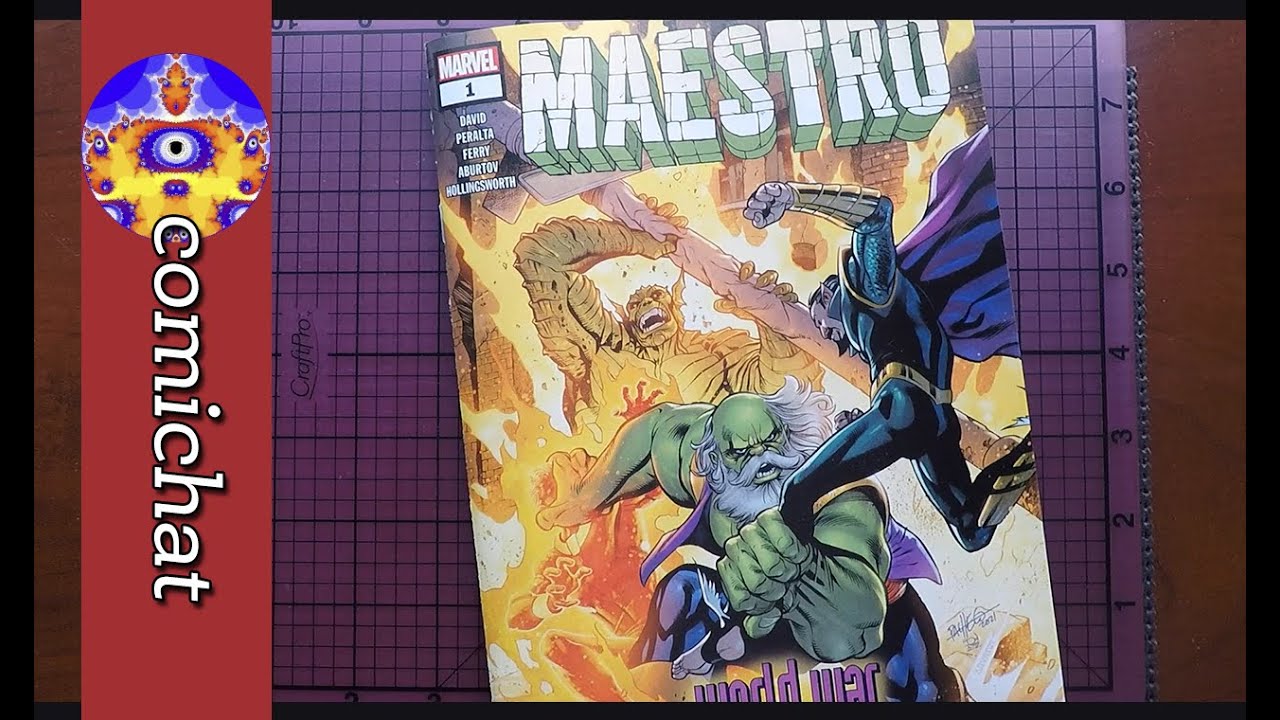 Maestro: World War M #1 - Comichat with Elizibar