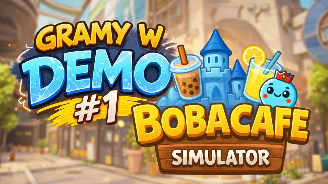 💸 Otwieram Własny Biznes!🤑💸 / 🧋Boba Cafe Simulator 🧋 - GRAMY W DEMO #1