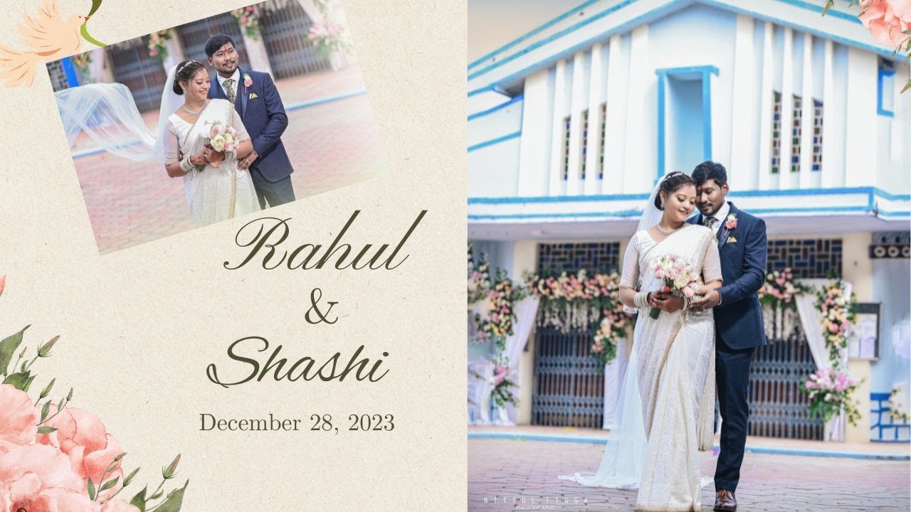 BEST CHRISTIAN WEDDING TEASER || Rahul & Shashi ||NITTUL TIGGA FILMS 2023