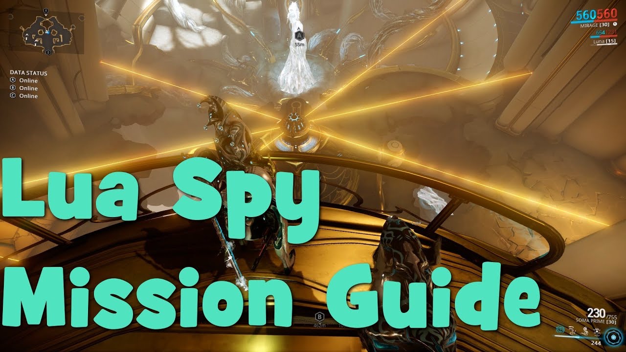Warframe - Lua Spy Mission Guide / Walkthrough