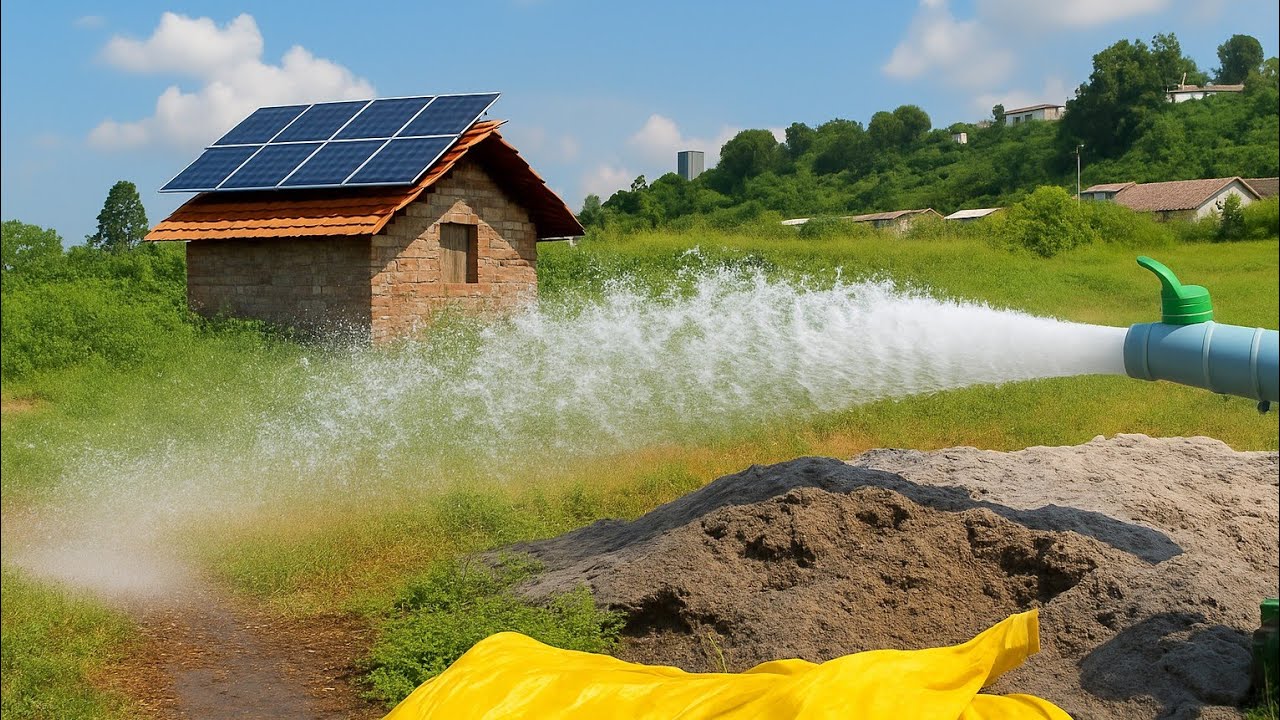 Rips Technology®  BLDC Solar Water Pump | 155Mtr - 14000LPH |300V-3000W | PMSM BOREWELL | Farmer