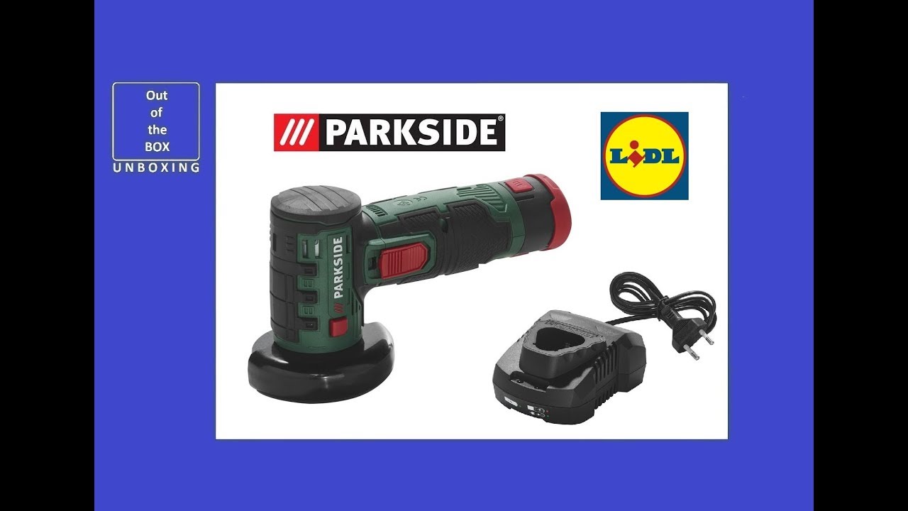 Parkside Cordless Angle Grinder PWSA 12-Li A1 UNBOXING (Lidl  12V Li-Ion 2.0Ah)