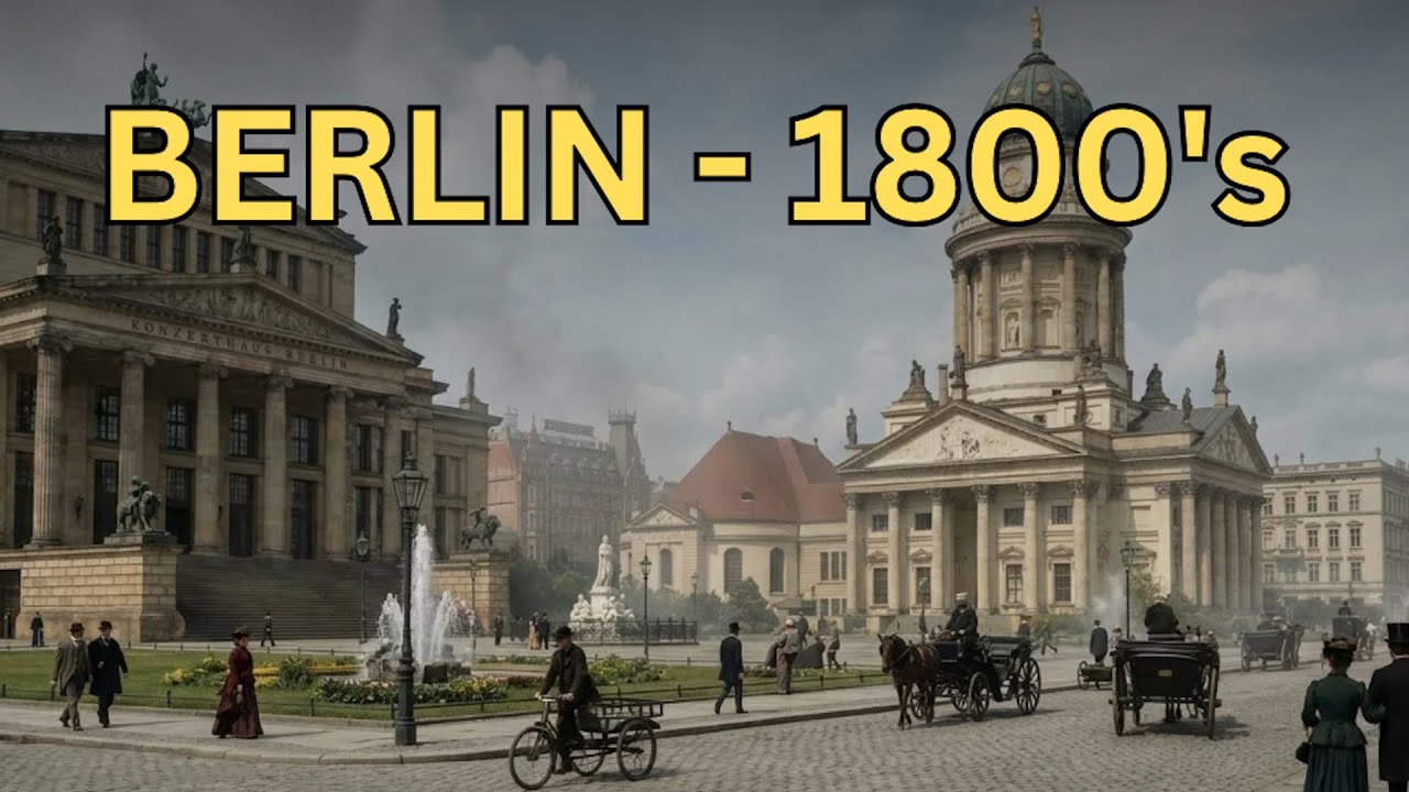 A Tour of Berlin in the 1800s (AI Reconstruction)