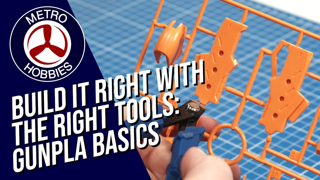 Building Gundam? Use the right tools for the right job! | Bandai Gunpla Basics