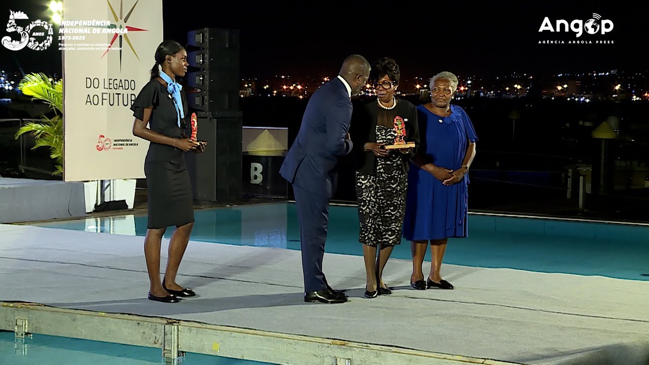 Mulheres homenageadas pelo contributo prestado no sector dos Petróleos em Angola