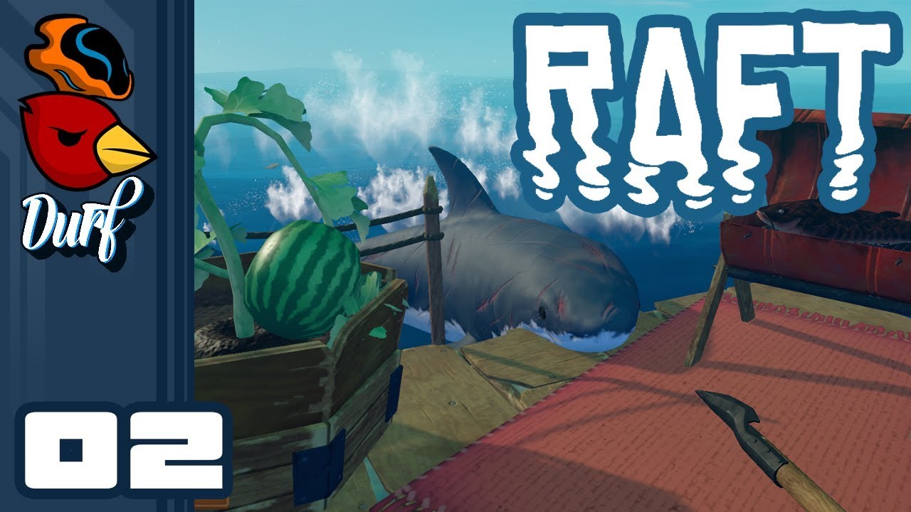 Let's Play Raft [Multiplayer] - PC Gameplay Part 2 - Nettin It Up