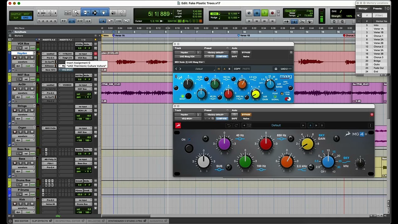 Antelope Audio MG4+ (Free) vs UAD Maag EQ4 - Pt.1: Vocals