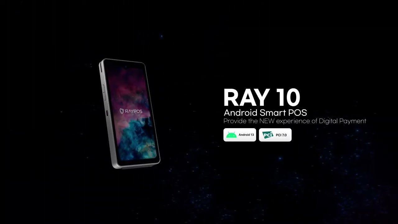 Introduce Innovative Android Smart POS  RAY 10 | RAYPOS by SCSpro