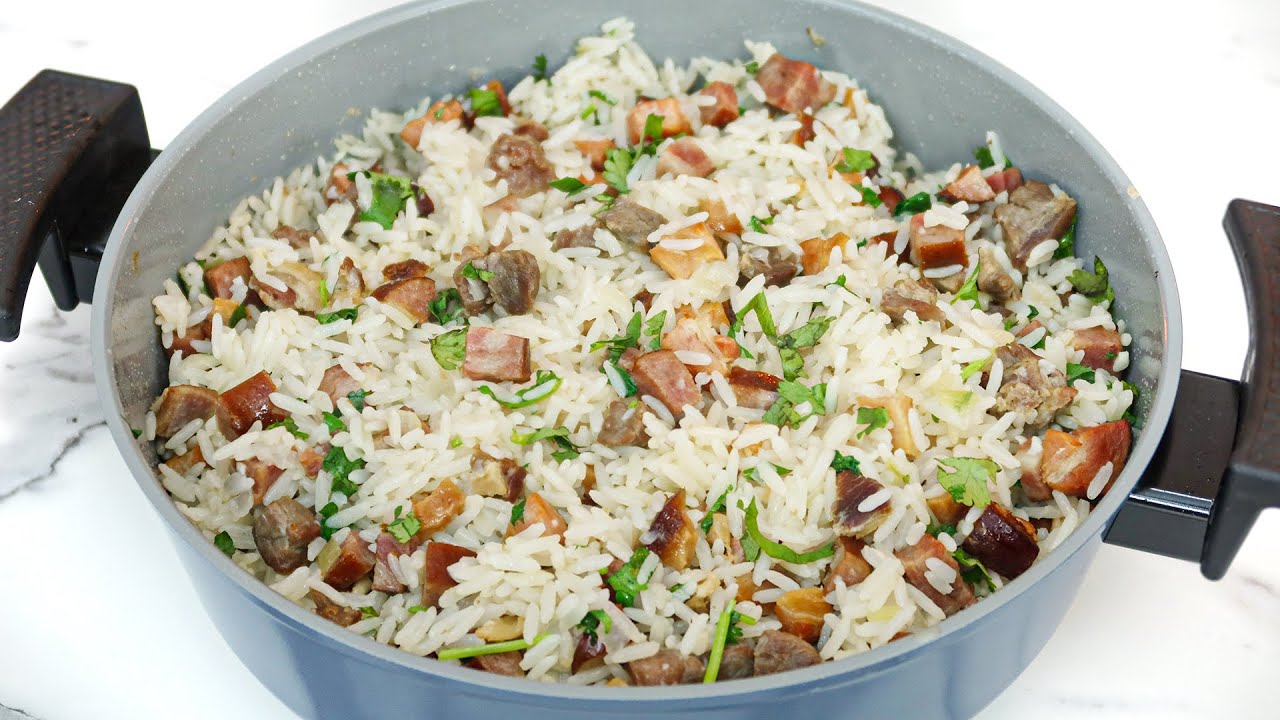 COMO FAZER ARROZ CARRETEIRO FÁCIL | Nandu Andrade