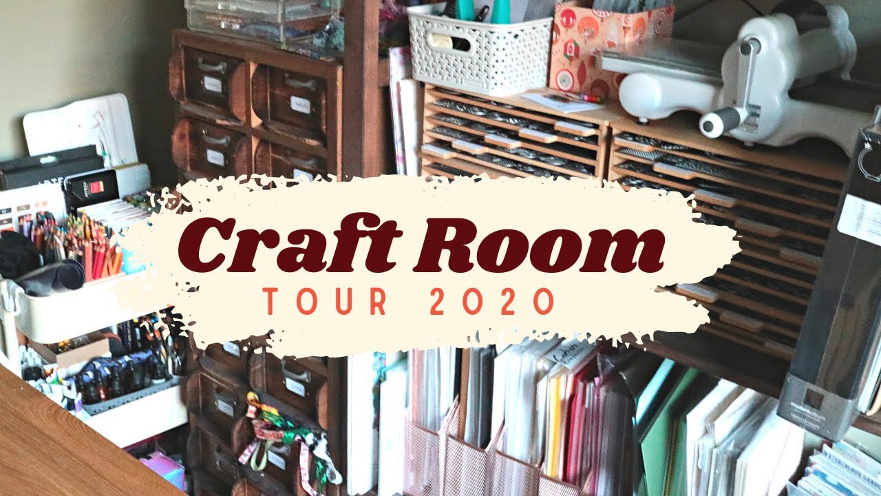 Small Craft Room Tour 2020 | DIY & Affordable Craft Organisation