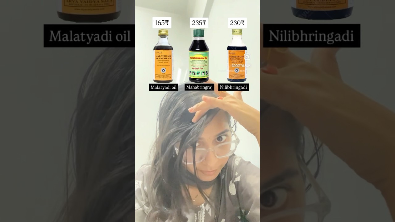 Best ayurvedic hair oil for hair growth #haircare #hairoil #hairfall