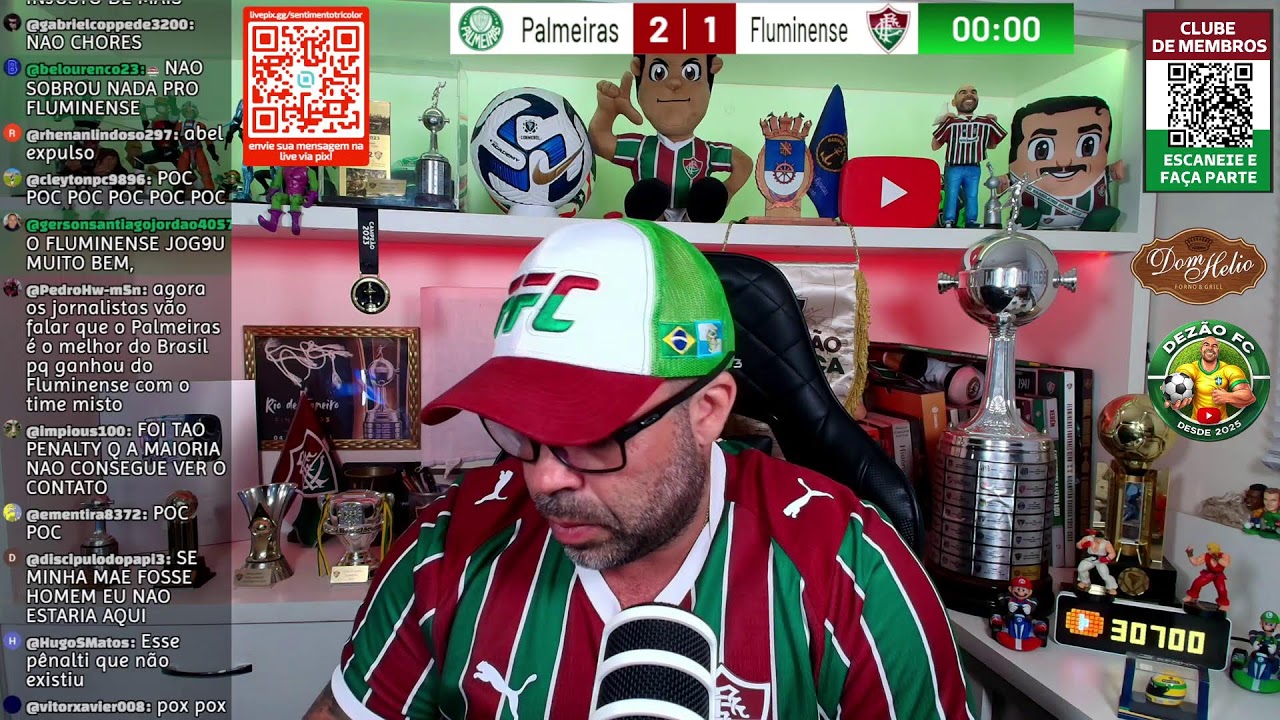 ⚽ REACT | PALMEIRAS X FLUMINENSE - 4ª RODADA BRASILEIRÃO 2026