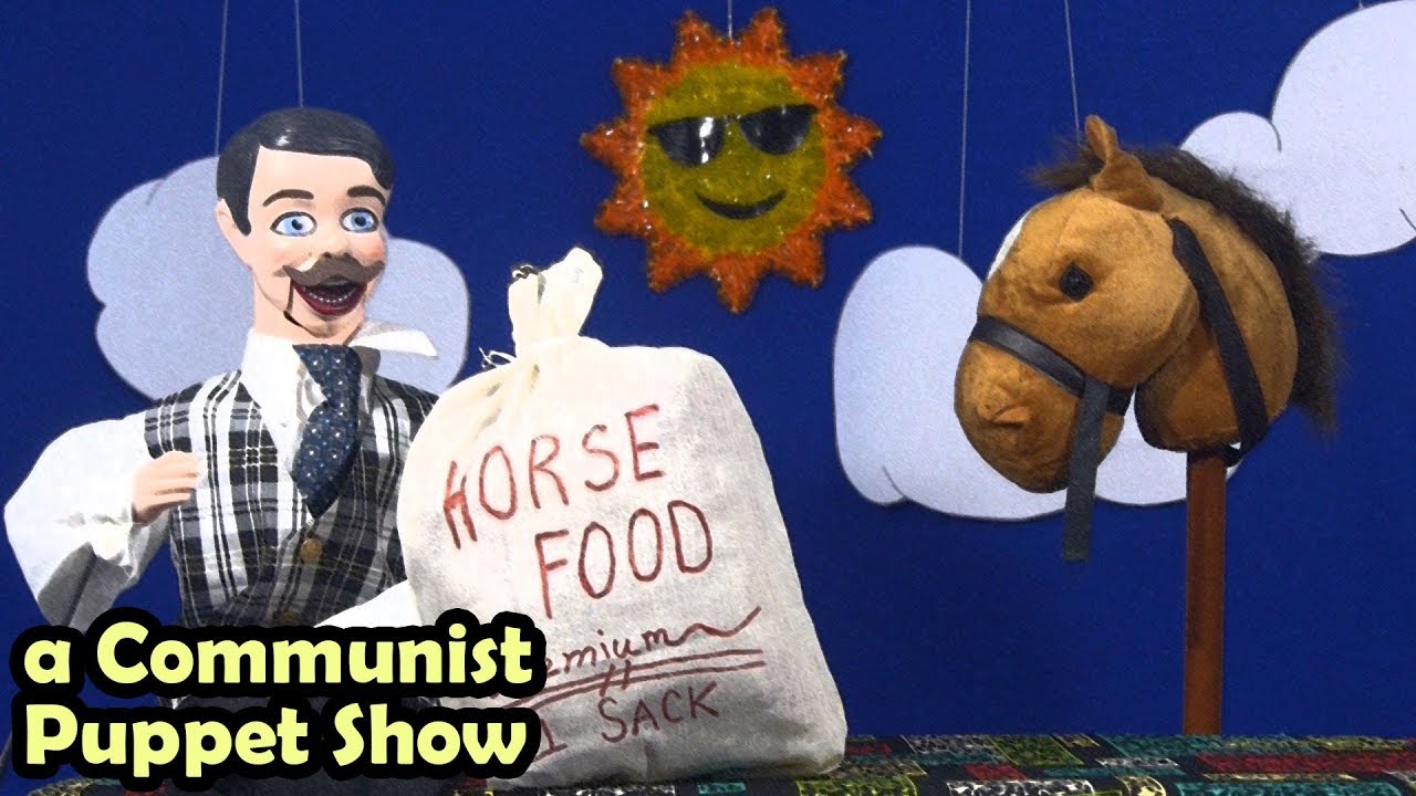 Glue the Horse Gets a Job (and Awakens to Class Consciousness)