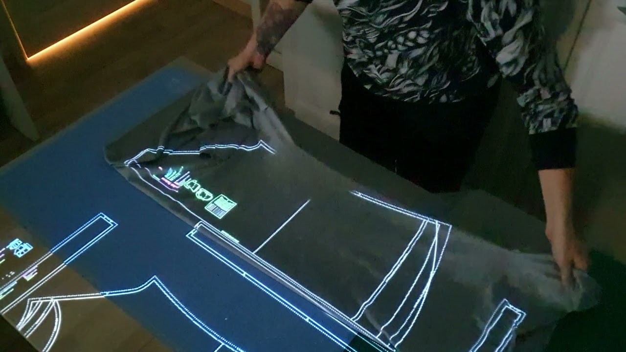 projektorin käyttö ompeluharrastuksessa