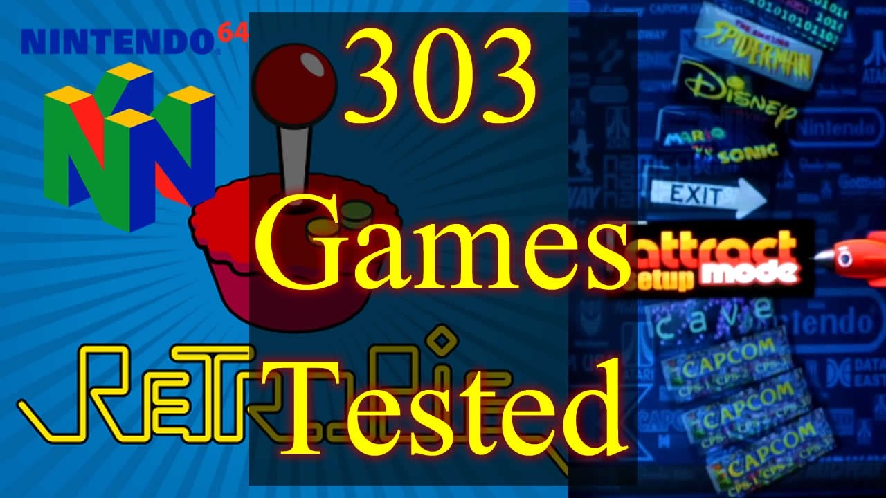 Raspberry Pi 3 Nintendo 64 Emulation - 303 N64 Games Tested