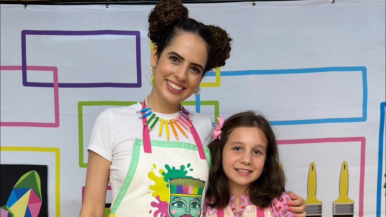 Oficina de arte com Paula Stephania, SP 2023.