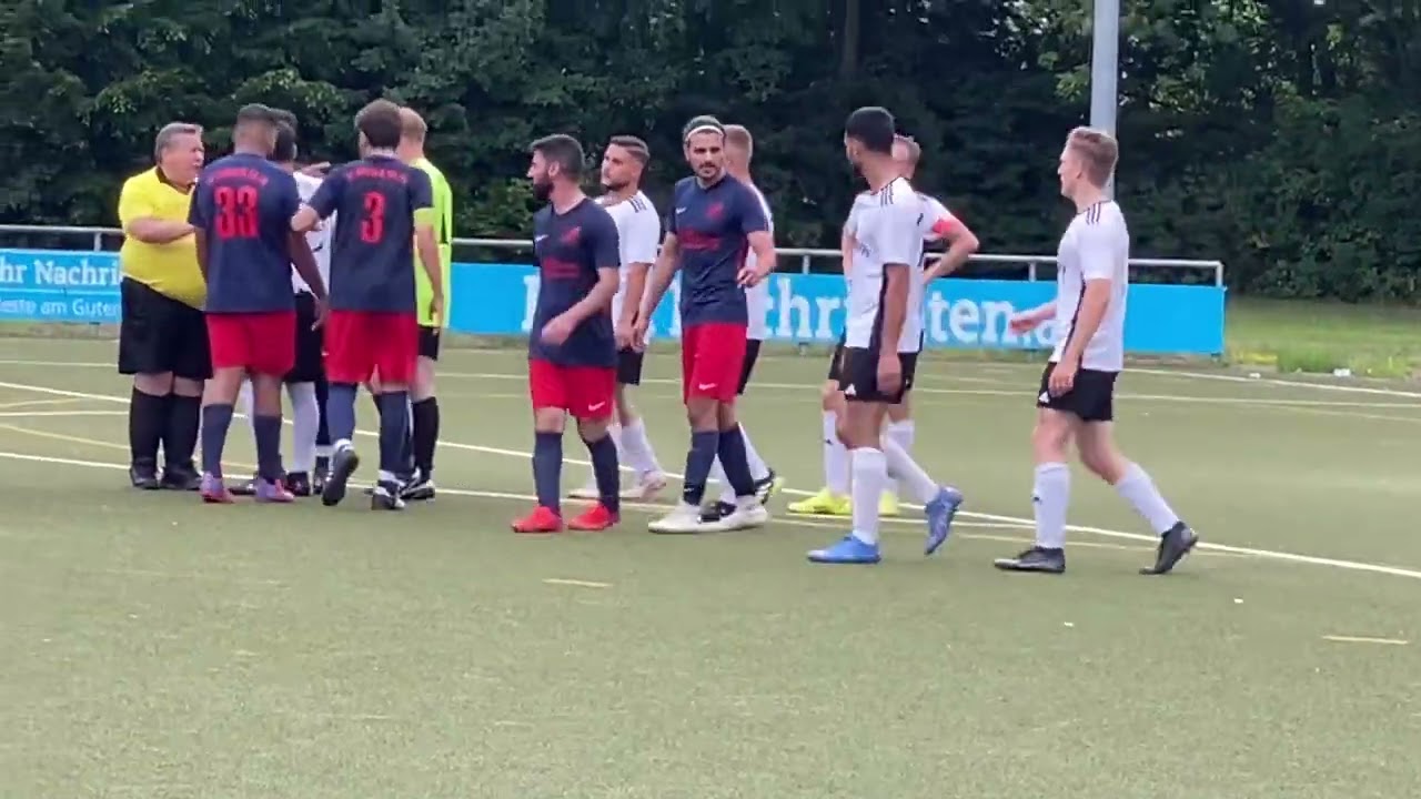 Rudelbildung. SG Gahmen - VFB Lünen ( Freundschaftsspiel)