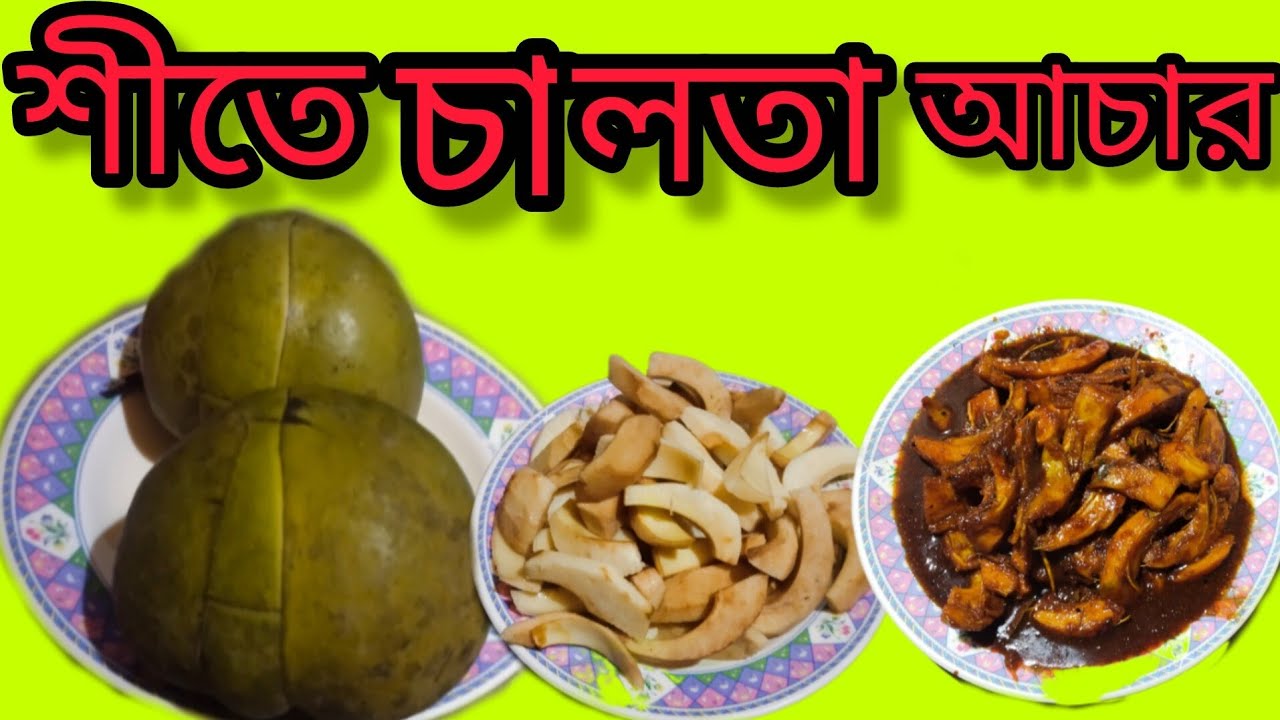 শীতের স্পেশাল টক-ঝাল চালতা আচার //@malatis_kitchen 🤪😜
