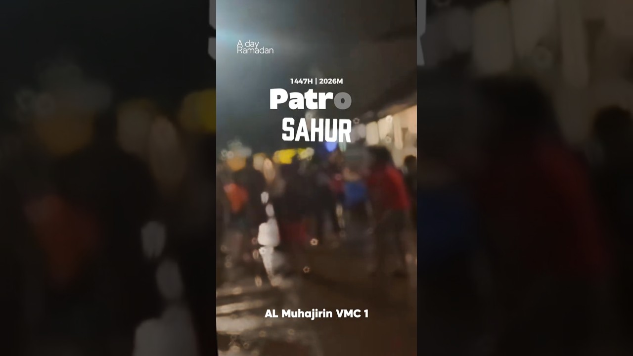 Patrol Sahur Remaja Masjid #shortvideo #shorts