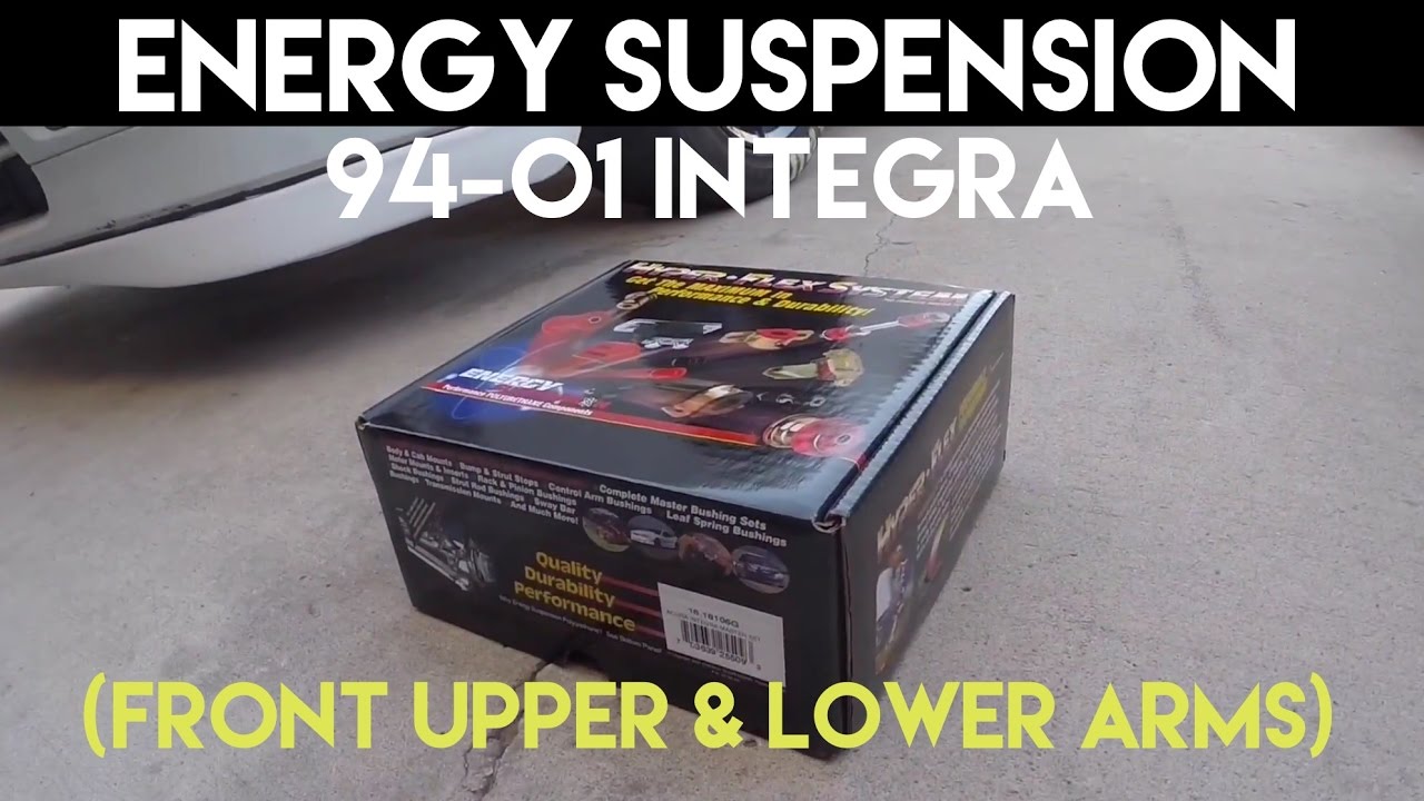 Как установить сайлентблоки верхних и нижних рычагов подвески Energy Suspension — Integra и Civic