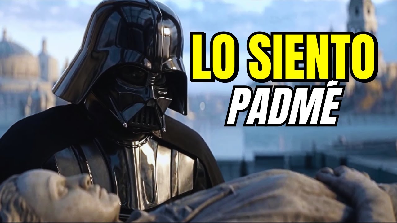 Darth Vader en la tumba de Padmé tras La Venganza de los Sith