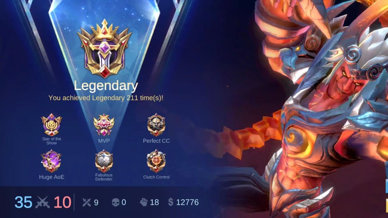 KHUFRA MVP 14.9 - KDA 9/0/18 - MYTHIC IMMORTAL GAMEPLAY