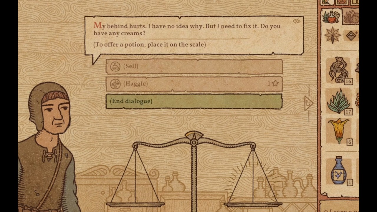 Starting Potion Craft