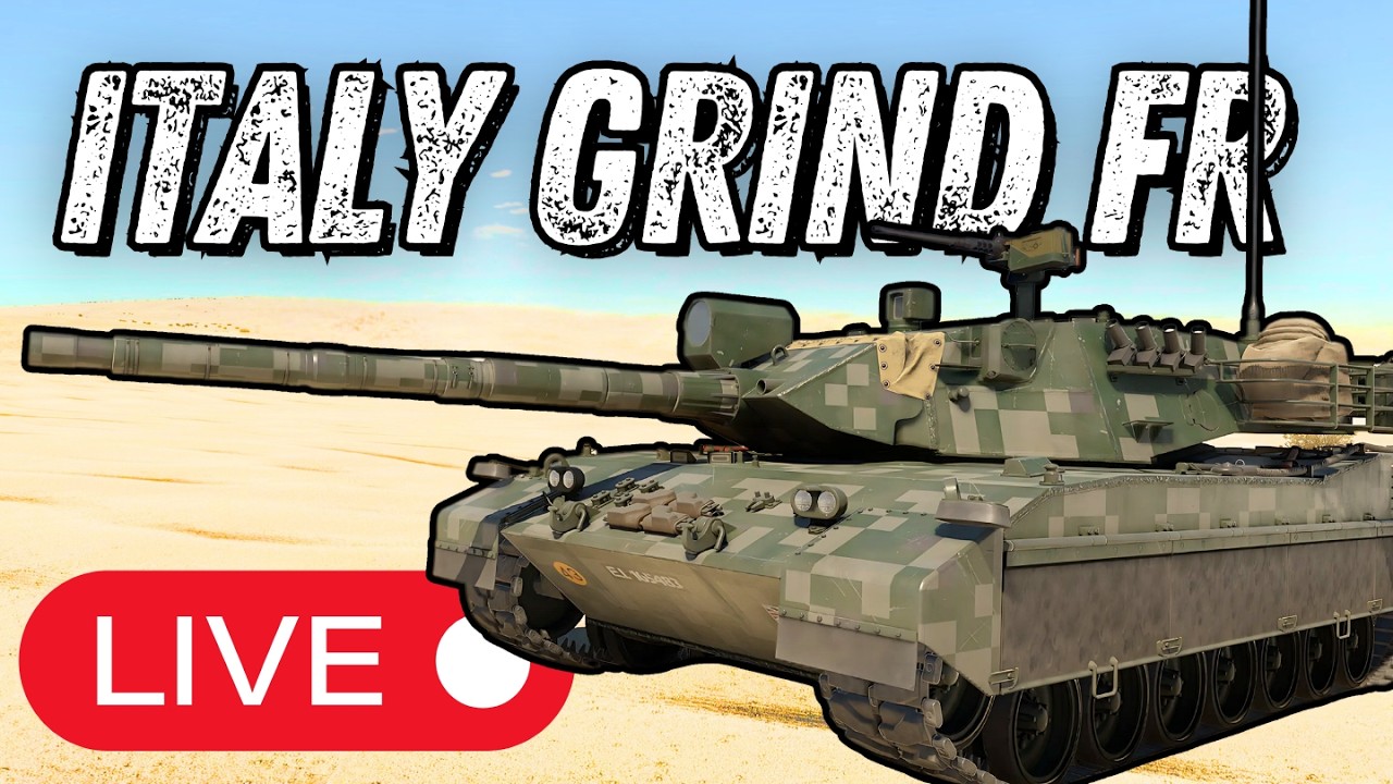 🔴Grinding Italy Without Raging in War Thunder?