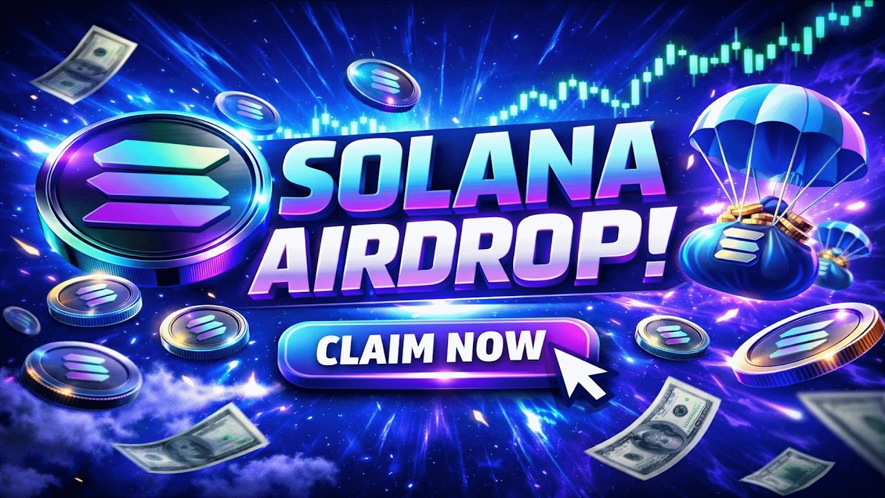 🚀 Аирдроп Solana 2026 | Получите бесплатные криптотокены SOL прямо сейчас!