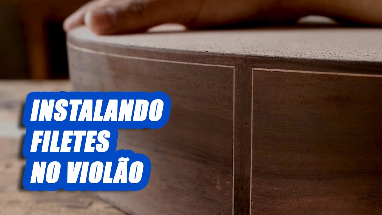 Instalando filetes no violão - Markus Lima Luthier
