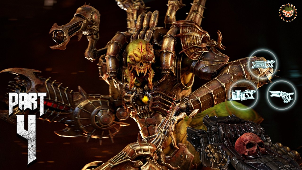 The GUNS in this Game are INSANE! DOOM The Dark Ages [ 4K PS5 PRO ] - Part 4