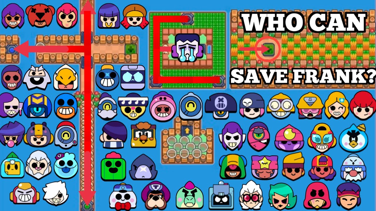 Who Can Save Frank? All Brawlers Test