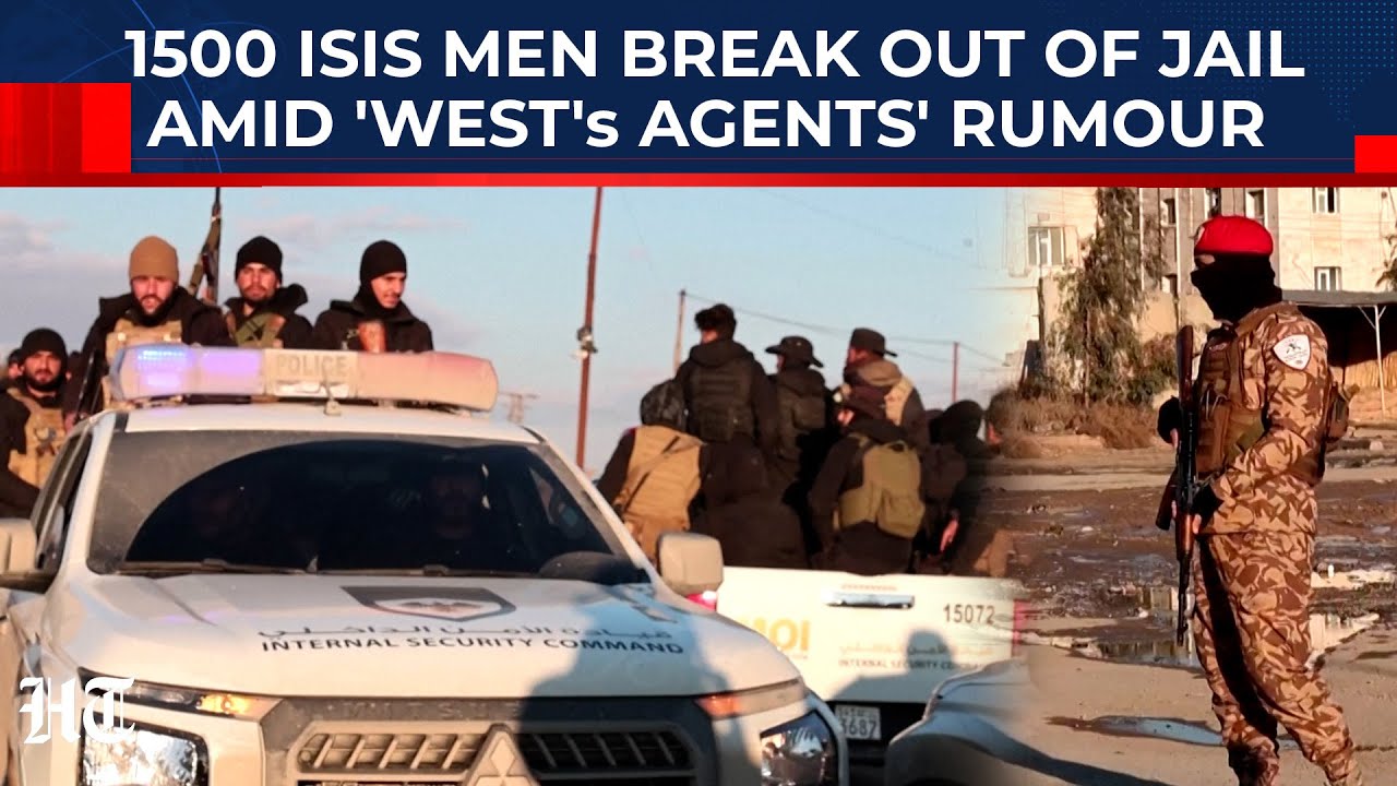 Загадочный массовый побег из тюрьмы 1500 террористов ИГИЛ на фоне слухов о «западных агентах» вну...