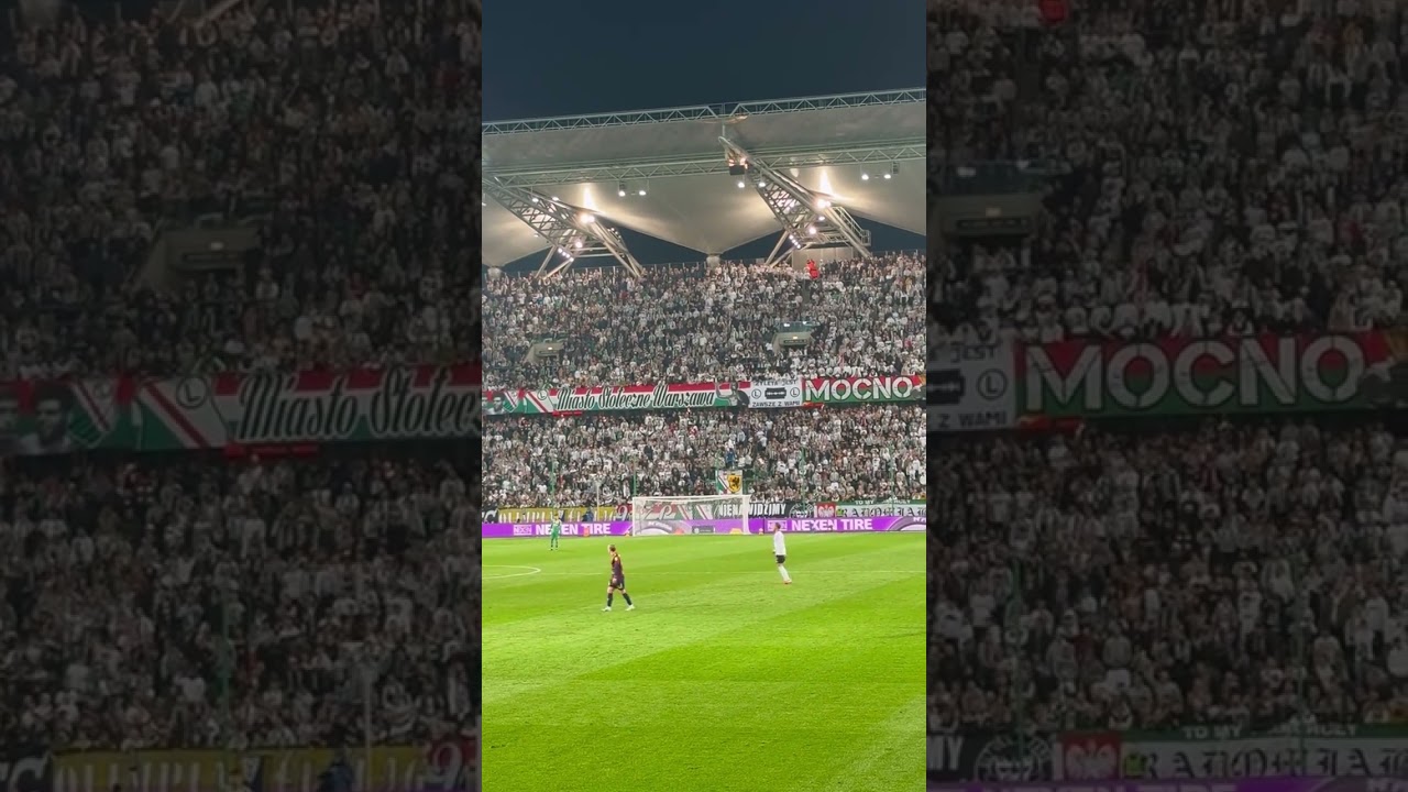 Legia Warszawa - Pogoń Szczecin #legiawarszawa #łazienkowska3 #ekstraklasa #pzpn #cwks1916 #ł3