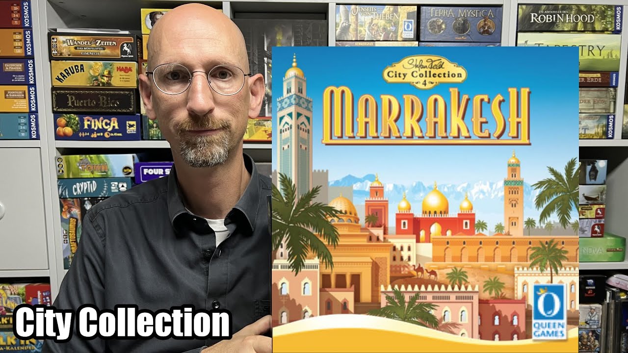 City Collection 4 Marrakesh - (Queen Games) Interview mit Stefan Feld (Abläufe in Kürze + Material)
