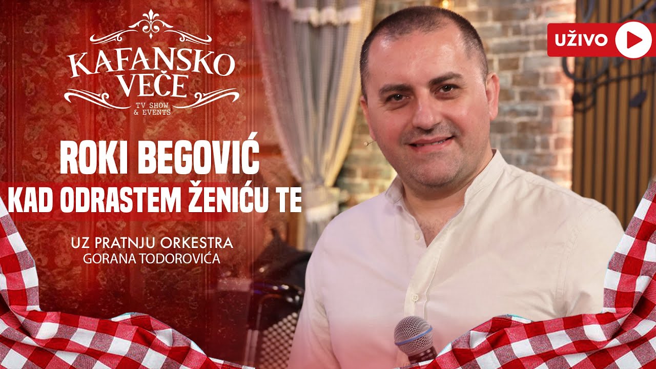ROKI BEGOVIC - KAD ODRASTEM ZENICU TE | UZIVO | 2024 (ORK.GORAN TODOROVIC) | OTV VALENTINO