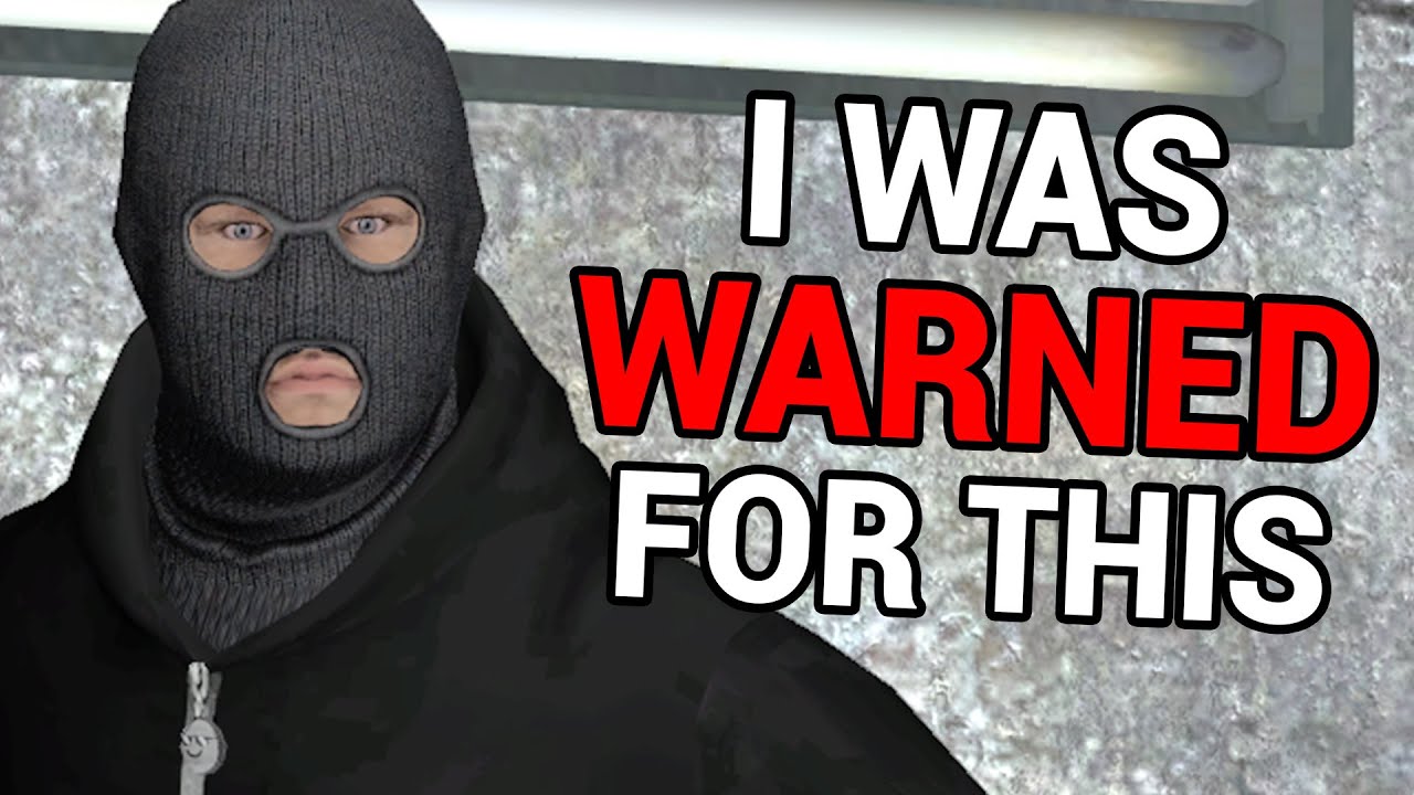 I was warned for this video