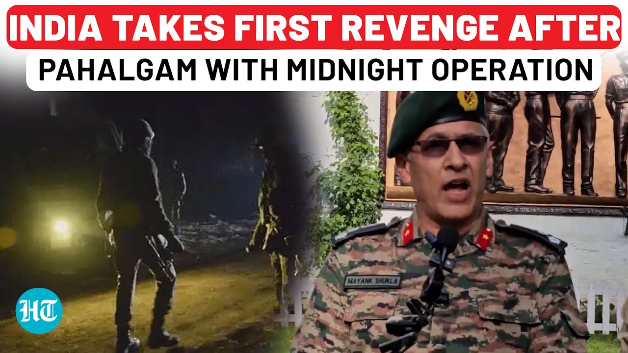 India&rsquo;s Big Military Action After Pahalgam Attack, Eliminates Two Terrorists In Midnight Encounter