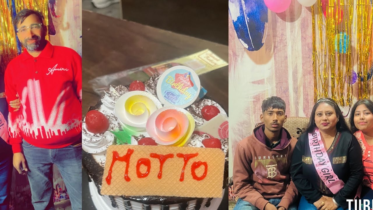 My birthday special vlog 🎂! Full family enjoy ❤️