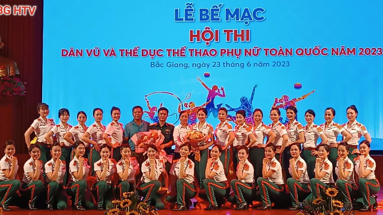 Tiết Mục Đoạt Giải Nhất Cuộc Thi Dân Vũ Thể Thao.Tổ Quốc Gọi Tên Mình. Ban Phụ Nữ Quân Đội Biểu Diễn