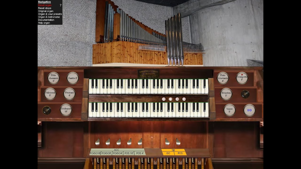 Dieupart Charles François-Suite A dur- Orgue Merklin Eglise  St Joseph-