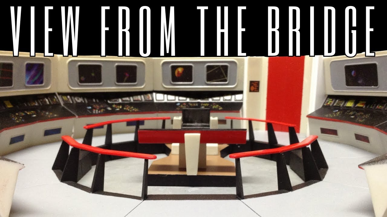USS Enterprise Bridge Model: A Photo Build Log of Star Trek’s Command Center