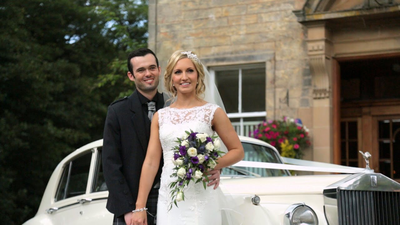 Solsgirth House wedding video - Emma & Barry