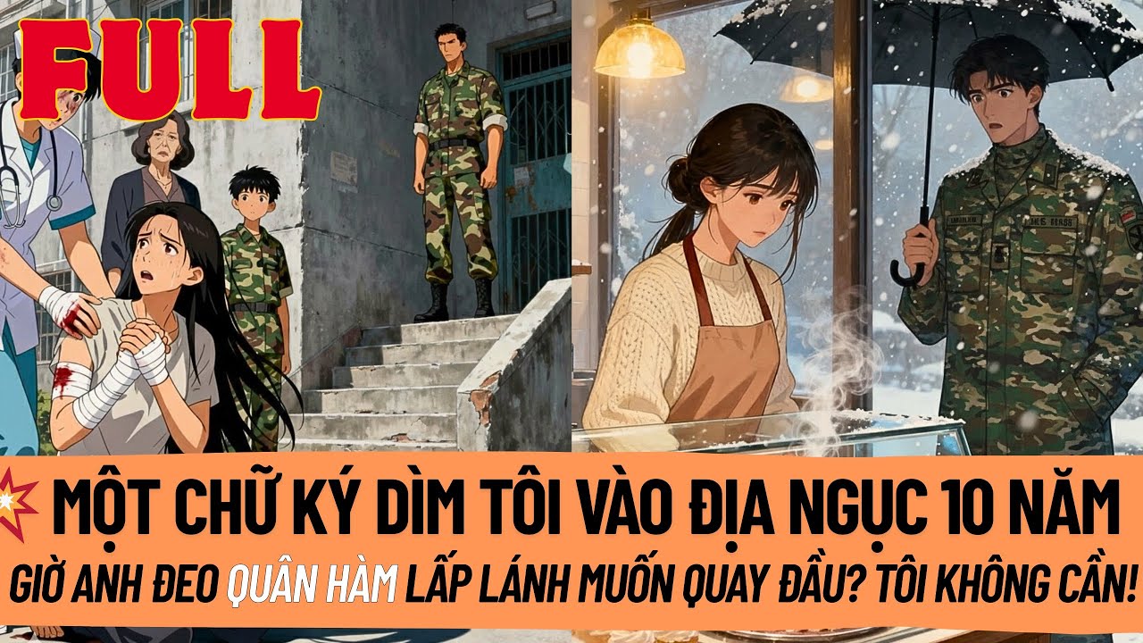 10 Năm Trước, 1 Chữ Ký Đủ Dìm Cả Cuộc Đời Tôi. Đến Hôm Nay Lại Muốn Quay Đầu Dưới Quân Hàm Lấp Lánh