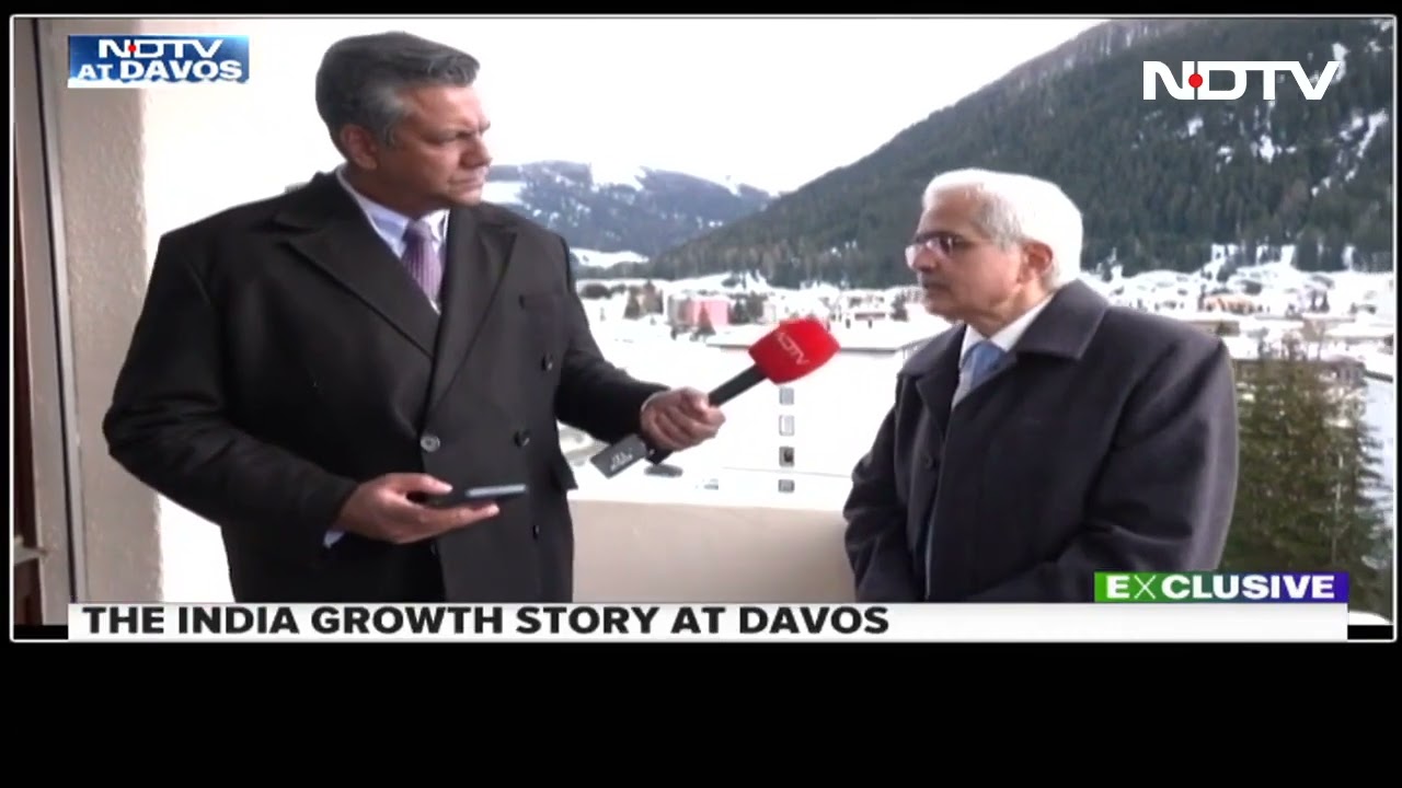 Interview of Governor Shri Shaktikanta Das with NDTV at WEF 2024, Davos on January 18, 2024